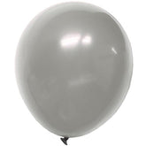 12 In. Silver Latex Balloons | 10 Count